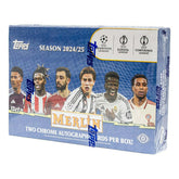 (Live Break) 2024/25 Topps Chrome Merlin UEFA Club Competitions Football Breaker Delight Box - Taass on sale