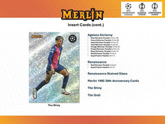 2024/25 Topps Chrome Merlin UEFA Club Competitions Football Hobby Box - Taass sale