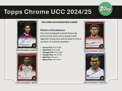 2024/25 Topps Chrome UEFA Club Competitions Football Blaster Box - Taass discount