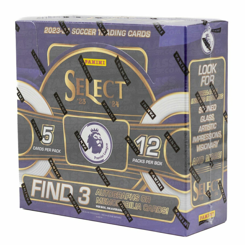 2023/24 Panini Select Premier League Soccer Hobby Box - Taass US