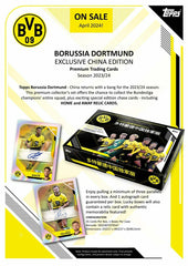 2023/24 Topps Borussia Dortmund BVB 09 China Edition Hobby Box - Taass US
