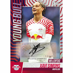 2023/24 Topps RB Leipzig 100% Official Team Set Box - Taass for sale