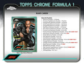 2024 Topps Chrome Formula 1 Racing (Formel 1) F1 Hobby Box - Taass on sale