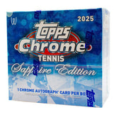 2025 Topps Chrome Sapphire Edition Tennis Hobby Box - Taass outlet