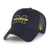 Michigan Wolverines '47 Branson MVP Trucker NCAA Cap Navy - Taass US
