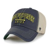 Michigan Wolverines Vintage Tuscaloosa '47 Clean Up Trucker NCAA Cap - Taass discount