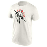 CM Punk WWE Superstar T-Shirt Cream - Taass sale