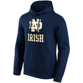 Notre Dame Fighting Irish Primary Logo NCAA Hoodie Navy - Taass US
