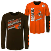 Cleveland Browns NFL Football 3-in-1 Combo Shirt Set (YOUTH) - Taass US