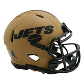 New York Jets 2023 Salute to Service NFL Speed Mini Helmet - Taass on sale