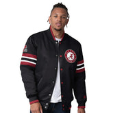 Alabama Crimson Tide Starter Scout Varsity NCAA Jacket Navy - Taass sale