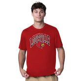 Louisville Cardinals Starter Team Arch NCAA T-Shirt Red - Taass US