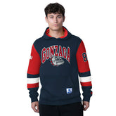 Gonzaga Bulldogs Starter End Zone NCAA Hoodie Navy - Taass on sale