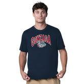 Gonzaga Bulldogs Starter Team Arch NCAA T-Shirt Navy - Taass for sale