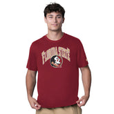 Florida State Seminoles Starter Team Arch NCAA T-Shirt Red - Taass Online