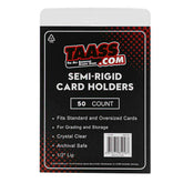 Semi-Rigid Card Holders (50/Pack) - Taass discount