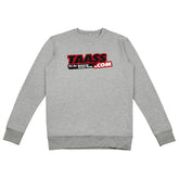 TAASS.com Logo Crewneck Pullover Grey - Taass US