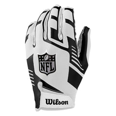 Wilson Stretch-Fit NFL Receivers Gloves White - Taass sale