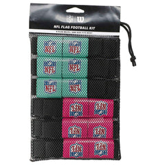 Wilson NFL Flag Football Kit 6 Belts (Mint/Pink) - Taass discount