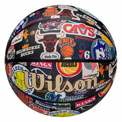 Wilson NBA Retro Hardwood Classics All Team Basketball (Size 7) - Taass Online