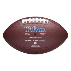NFL Ignition Pro Eco Football Brown (Official Size) - Taass US