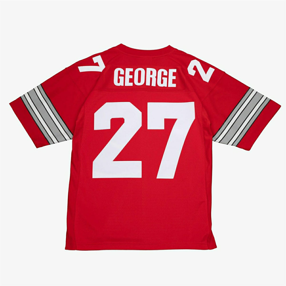 Eddie George #27 Ohio State Buckeyes 1995 Legacy NCAA Jersey Red - Taass on sale