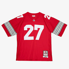 Eddie George #27 Ohio State Buckeyes 1995 Legacy NCAA Jersey Red - Taass on sale