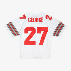 Eddie George #27 Ohio State Buckeyes 1995 Legacy NCAA Jersey White - Taass Online