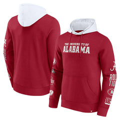 Alabama Crimson Tide Colorblock Badge NCAA Hoodie - Taass Online