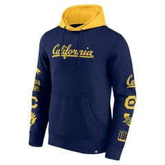 California Golden Bears Colorblock Badge NCAA Hoodie - Taass outlet