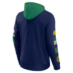 Notre Dame Fighting Irish Colorblock Badge NCAA Hoodie - Taass for sale