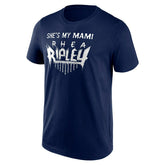 Rhea Ripley WWE Superstar T-Shirt Navy - Taass outlet
