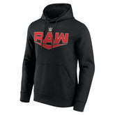 RAW Logo WWE Hoodie Black - Taass Online