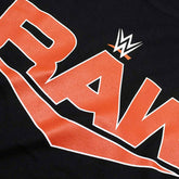 RAW Logo WWE T-Shirt Black - Taass for sale