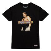 WrestleMania III Andre The Giant Mitchell & Ness WWE T-Shirt Black - Taass for sale