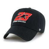 #23 Bubba Wallace '47 Clean Up Adjustable NASCAR Cap Black - Taass discount