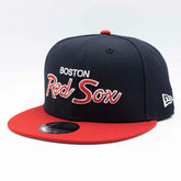 Boston Red Sox Script New Era 9FIFTY Snapback MLB Cap - Taass discount