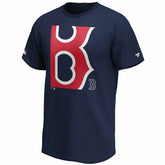 Boston Red Sox Reveal Fanatics MLB T-Shirt Navy - Taass sale