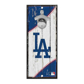 Los Angeles Dodgers WinCraft MLB Bottle Opener Sign - Taass Online