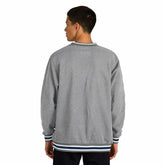 New York Yankees Throwback MLB Crew Sweatshirt Gray - Taass for sale