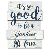 New York Yankees Birchwood MLB Wood Sign - Taass discount