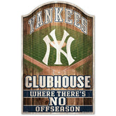 New York Yankees WinCraft MLB Clubhouse Wood Sign - Taass outlet