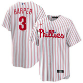 Bryce Harper #3 Philadelphia Phillies Nike MLB Jersey Pinstripe - Taass sale