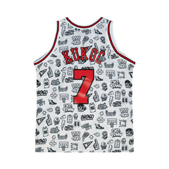 Toni Kukoč #7 Chicago Bulls Doodle Mitchell & Ness Swingman NBA Jersey - Taass US