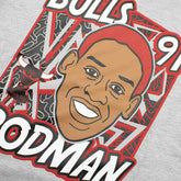 Dennis Rodman Chicago Bulls Court King Youth NBA T-Shirt (YOUTH) - Taass discount