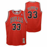 Scottie Pippen #33 Chicago Bulls 1997-98 Youth Swingman NBA Jersey Red (YOUTH) - Taass discount