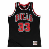 Scottie Pippen #33 Chicago Bulls 1997-98 Swingman NBA Jersey Black - Taass sale