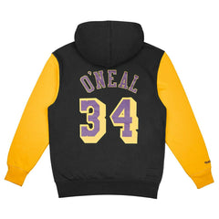 Shaquille O'Neal #34 Los Angeles Lakers N&N Player NBA Hoodie Black - Taass discount