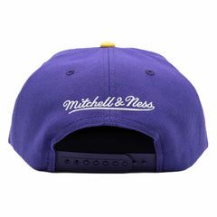 Los Angeles Lakers Back To Back Champions Mitchell & Ness Snapback NBA Cap - Taass on sale