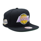 Los Angeles Lakers 2010 NBA Finals Mitchell & Ness Snapback Cap Black - Taass on sale